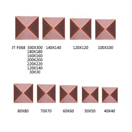 铜花（方形）F系列JF-F068