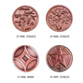 Copper flower (round) Y seriesJT-Y091-Y097