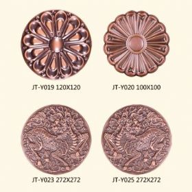 Copper flower (round) Y seriesJT-Y019