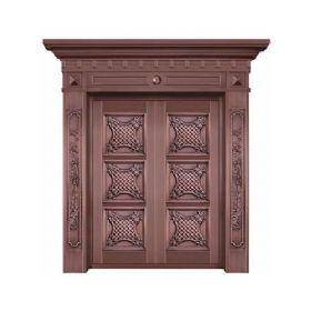 Luxury copper door series铜门-010