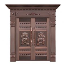 Luxury copper door series铜门-10