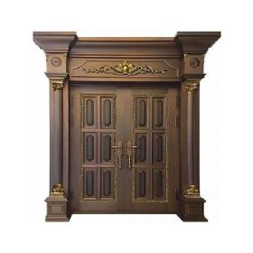 Luxury copper door series铜门-016