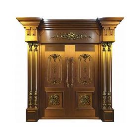 Luxury copper door series铜门-018