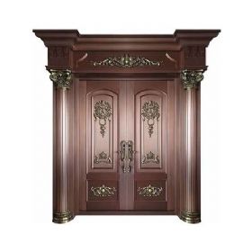 Luxury copper door series铜门-021
