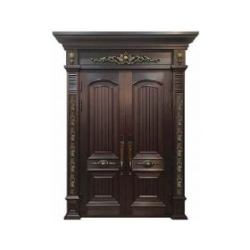 Luxury copper door series铜门-022