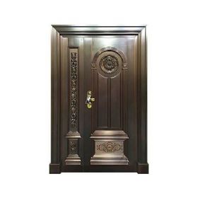 Luxury copper door series铜门-026