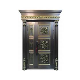 Luxury copper door series铜门-027