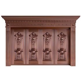 Luxury copper door series铜门-038