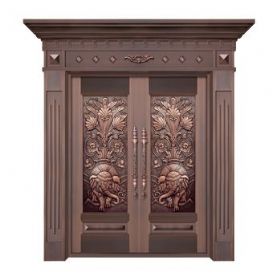 Luxury copper door series铜门-05