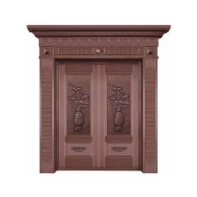 Luxury copper door series铜门-057