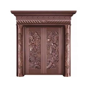 Luxury copper door series铜门-059