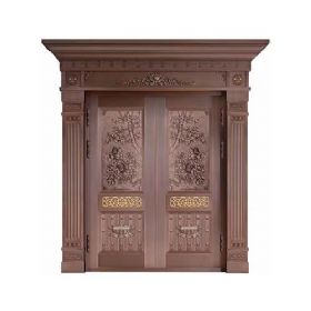Luxury copper door series铜门-058