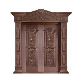 Luxury copper door series铜门-061