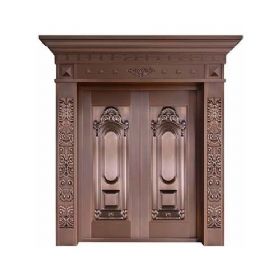 Luxury copper door series铜门-067