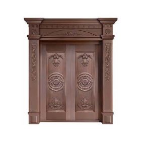 Luxury copper door series铜门-066