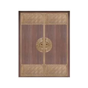 Luxury copper door series铜门-076