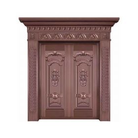 Luxury copper door series铜门-078