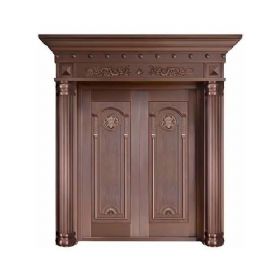 Luxury copper door series铜门-080