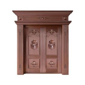 Luxury copper door series铜门-083