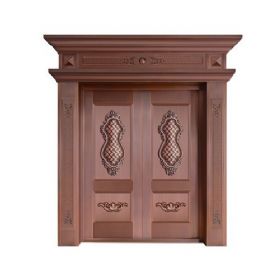Luxury copper door series铜门-082